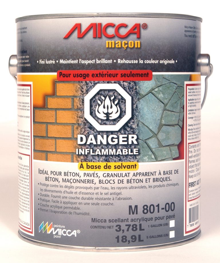 Micca Concrete Acrylic Sealer Micca Masonry Sealer
