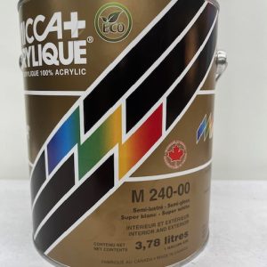 Latex Exterior Paint Multi-surfaces: gypsum, wood, concrete, stucco, brick, shingles and primed metal. Latex Exterior Paint Peinture d’extérieur Multisurfaces : gypse, bois, béton, stuc, brique, bardeaux et métal apprêté. Peinture d’extérieur