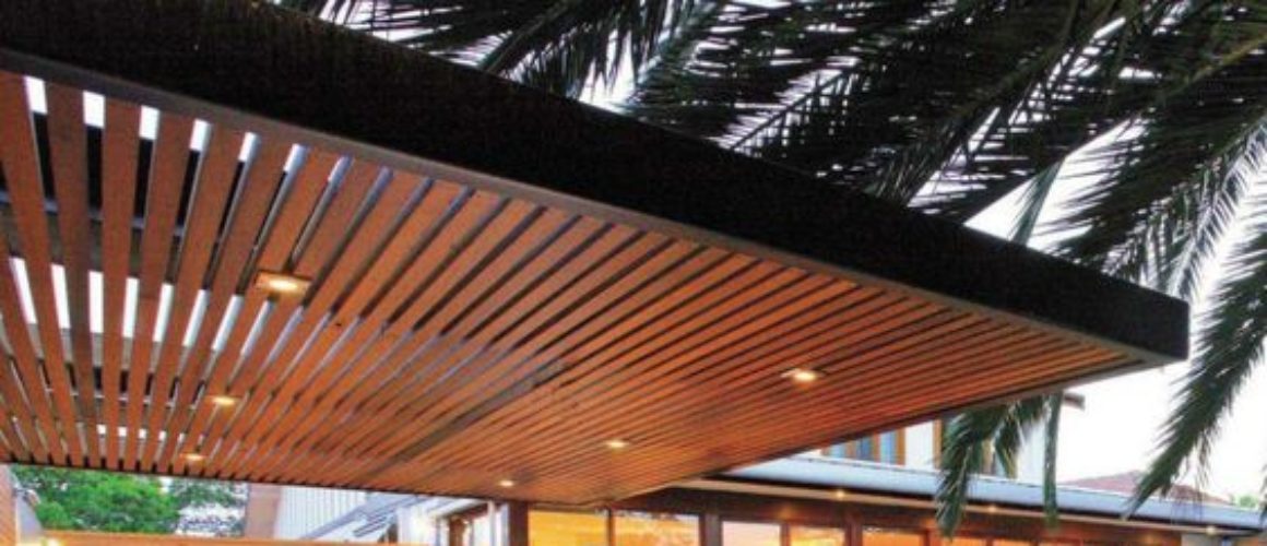Teinture de pergolas